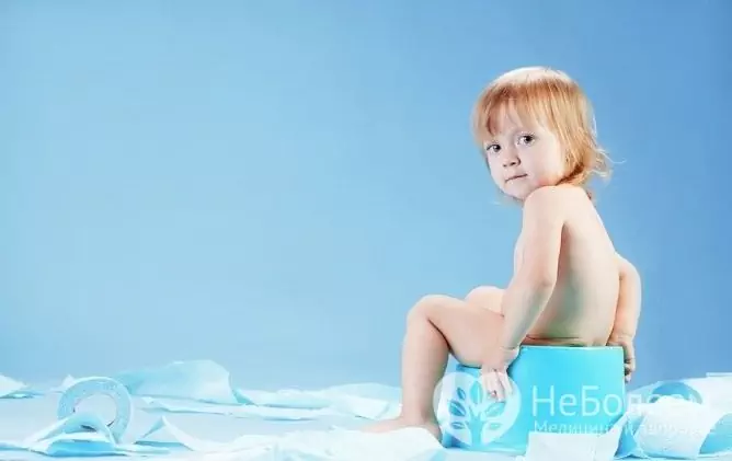 In a child, atonic constipation may be associated with weaning or stress