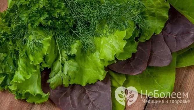 Leafy vegetables