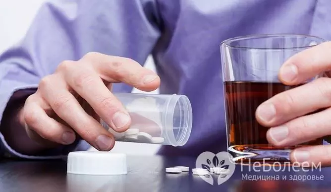 Antibiotica gebruiken is onverenigbaar met alcoholgebruik