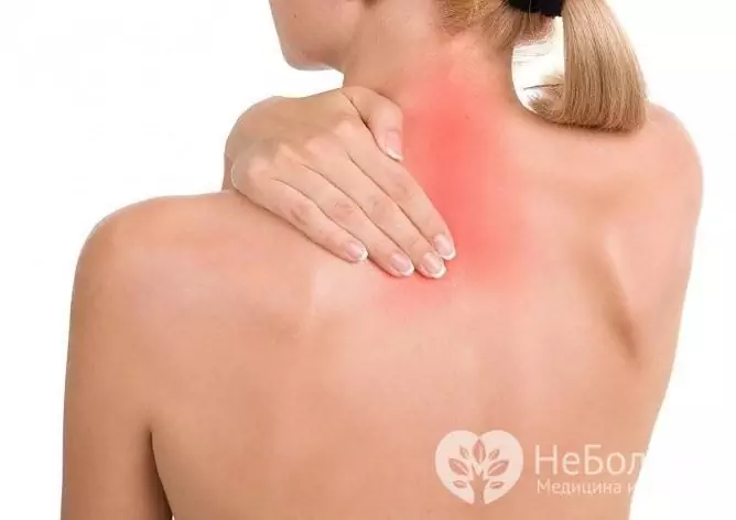 La hernia de la columna cervical C4-C5 se manifiesta por dolor en el antebrazo y el músculo deltoides