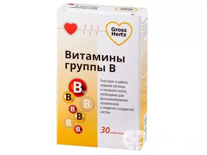 As part of complex treatment, B vitamins are used