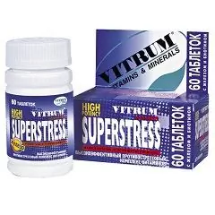 Филмирани таблетки, Vitrum Superstress