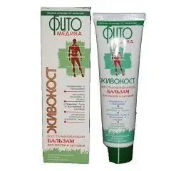 Crema para uso externo Zhivokost Balm para huesos y articulaciones