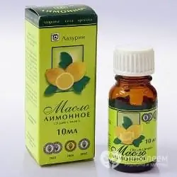 Olio essenziale di limone