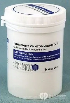 Liniment süntomütsiin