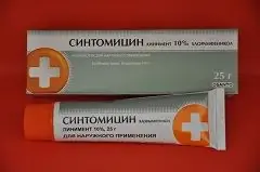 Liniment Syntomycin - Instruktioner, Applikation, Recept