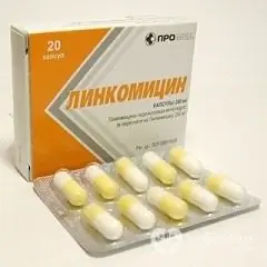 Lincomycin capsules