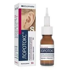 Gouttes auriculaires Lorotox