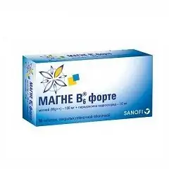 Filmomhulde tabletten, Magne B6 forte