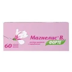 Tablet berlapis film, Magnelis B6 forte