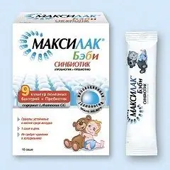 Serbuk untuk pentadbiran oral Maxilac Baby