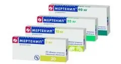 Mertenil is a synthetic medication used as an adjunct to diet therapy to lower cholesterol