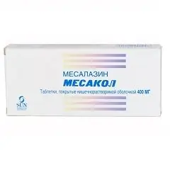 Enteric-coated tablets, Mesacol