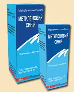 Methylene Blue - Instructions, Application, Indications