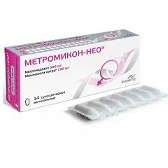 Suppositoires vaginaux Metromicon-Neo