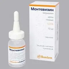 Eye drops Montevizin