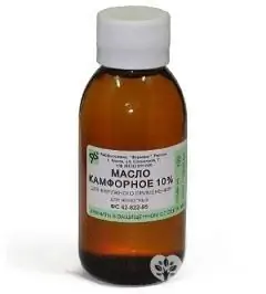 Aceite de alcanfor