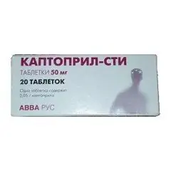 Captopril-STI tabletter