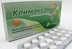 Climaxan homeopātiskās tabletes