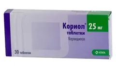 Coriol tabletter 25 mg