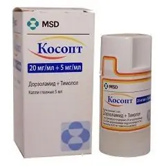 Cosopt eye drops