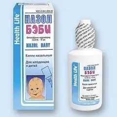 Nasal droppar Nazol Baby