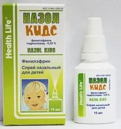 Spray nasale per bambini Nazol Kids