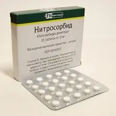 Nitrosorbide-tabletten