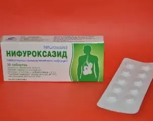 Filmomhulde tabletten, nifuroxazide