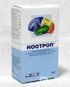 Nootropic stimulates and activates attention and memory