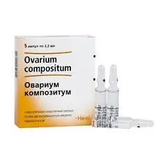 Solution for intramuscular administration homeopathic Ovarium compositum