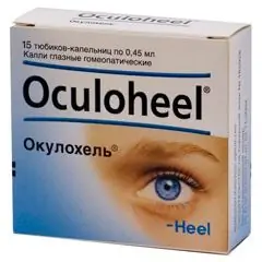 Homeopatické očné kvapky Oculohel