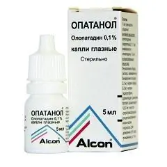 Akių lašai „Opatanol“