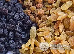 Calorie Content Of Raisins - Content Of Fats, Proteins, Carbohydrates And Vitamins