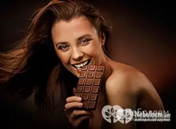 What determines the calorie content of milk chocolate