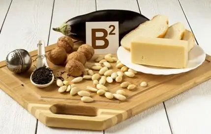 Vitamina B2 - în Alimente, Deficiență, Proprietăți Biologice