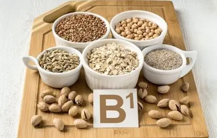 Vitamine B1 - Dans Les Aliments, Carence, Rôle Biologique