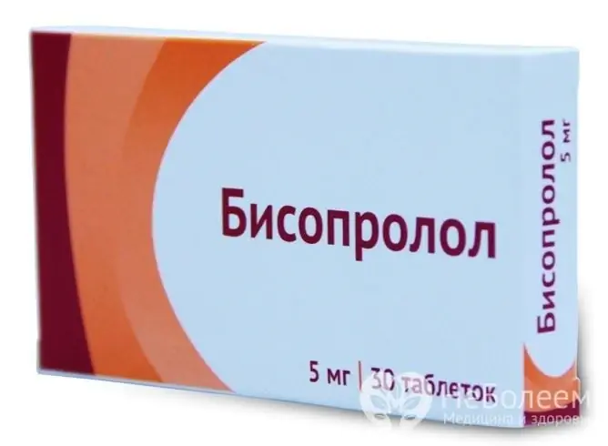 Bisoprolol är ett effektivt läkemedel för behandling av arteriell hypertoni