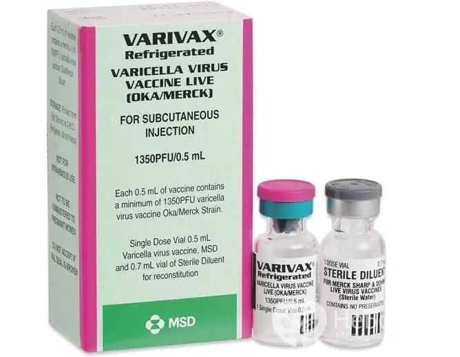 Varivax är ett av vaccinerna mot vattkoppor, bältros och därmed deras komplikationer