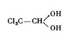 Formule d'hydrate de chloral