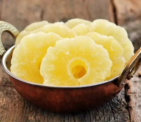 Ananas Candito: Contenuto Calorico, Proprietà Utili, Valore Nutritivo, Vitamine