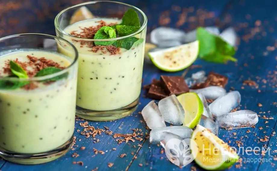 Kiwi en kefir dieet: voedingsprincipes