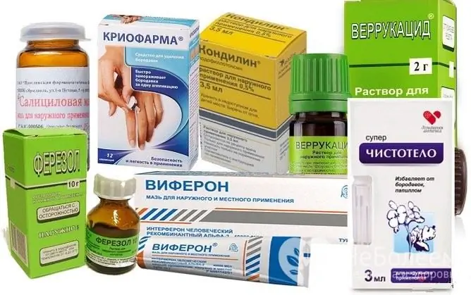 There is a large selection of drugs for removing warts, the specific remedy should be chosen in consultation with your doctor