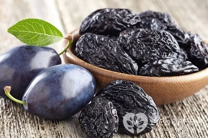 Prunes are a useful and effective product for constipation