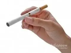 Nicotine-free cigarettes are not a cure