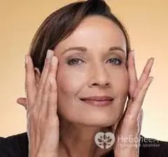 Facial massage to get rid of wrinkles