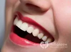 Após o procedimento de clareamento dos dentes