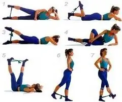 A set of exercises - a way to get rid of cellulite at home