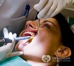 Se a gengiva ficar inchada durante o crescimento de um dente do siso, é necessário consultar um dentista urgentemente