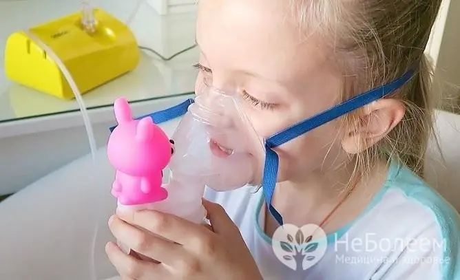 Untuk beberapa jenis batuk kering, penyedutan dengan nebulizer berkesan